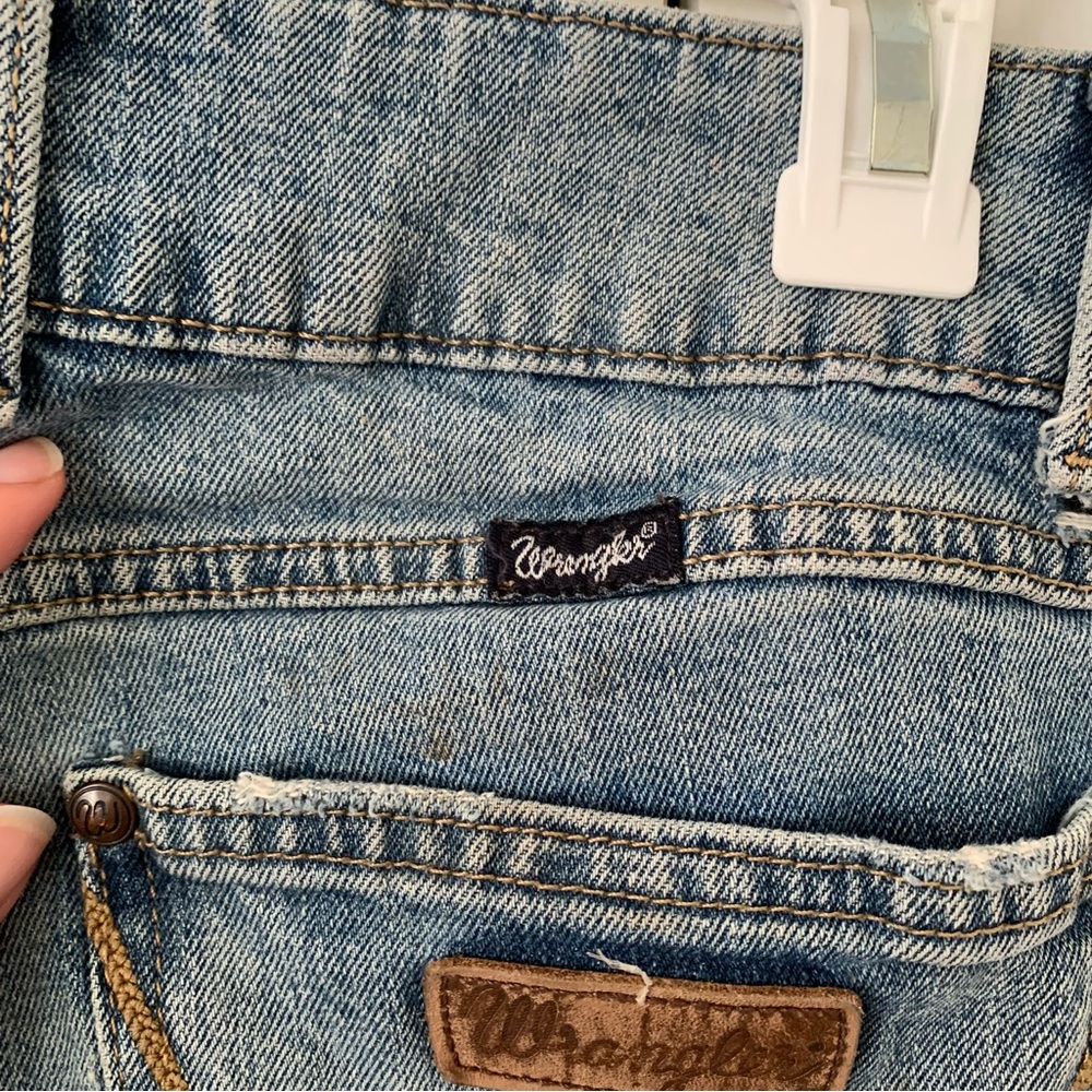 Wrangler Low Rise Bootcut Jeans Size 11x36 - Picture 12 of 12